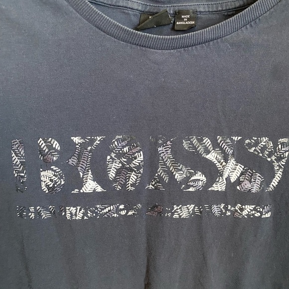 Hugo Boss Botanical Logo Golf T-Shirt - Picture 3 of 6